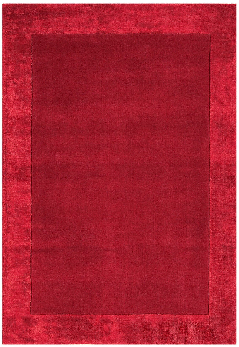 Atmacha Home & Living Rug Ascot Red Plain Rug