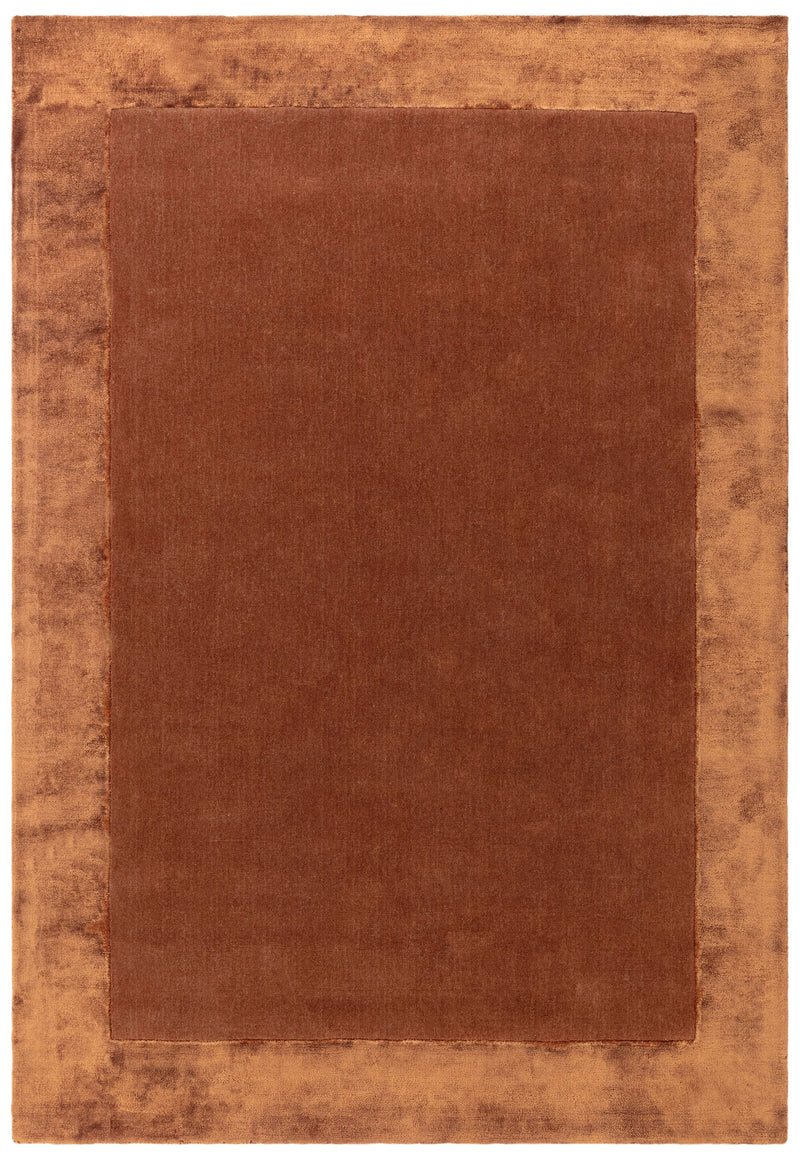 Atmacha Home & Living Rug Ascot Rust Plain Rug