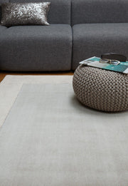 Atmacha Home & Living Rug Ascot Silver Plain Rug