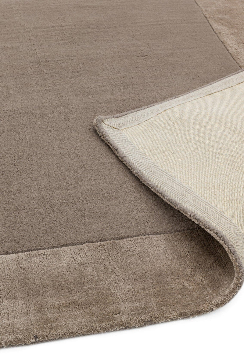 Atmacha Home & Living Rug Ascot Taupe Plain Rug