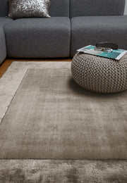 Atmacha Home & Living Rug Ascot Taupe Plain Rug
