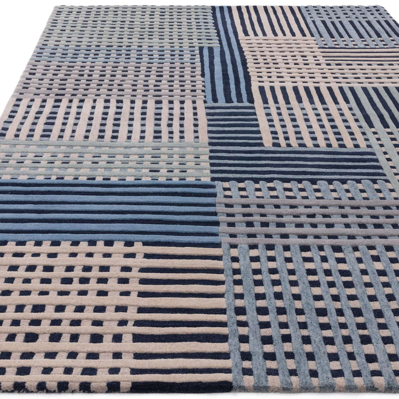 Atmacha Home & Living Rug Aspect Blue Multi Rug Modern Rug