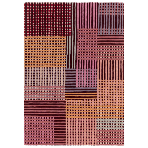Atmacha Home & Living Rug Aspect Red Multi - Modern Rug