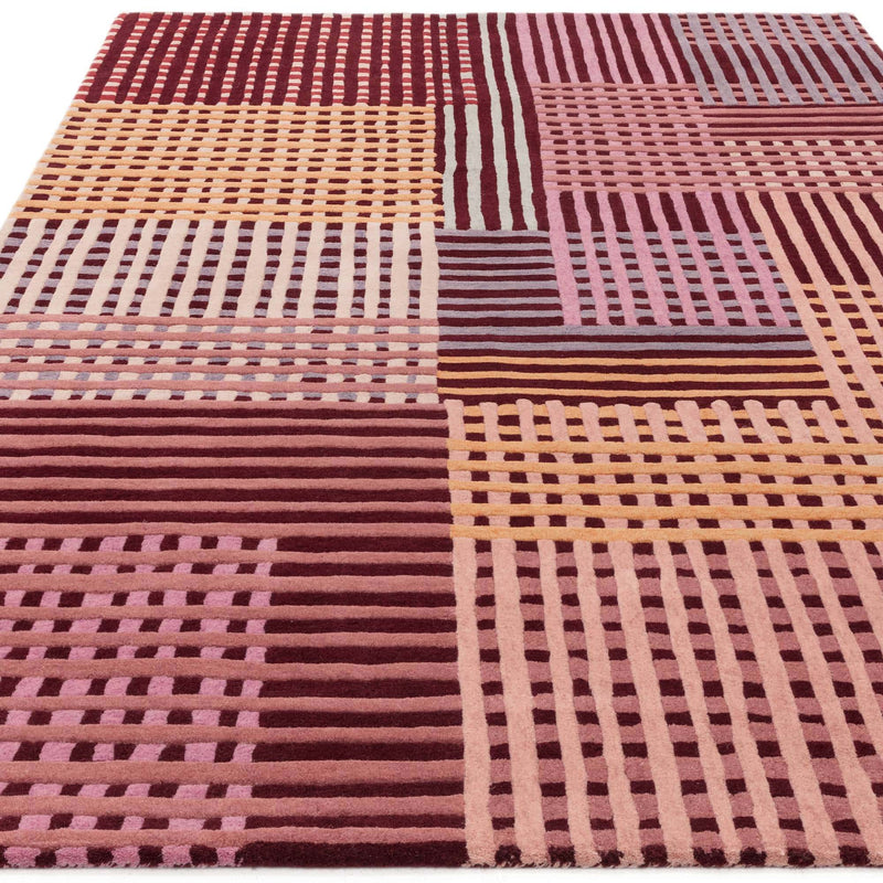 Atmacha Home & Living Rug Aspect Red Multi - Modern Rug