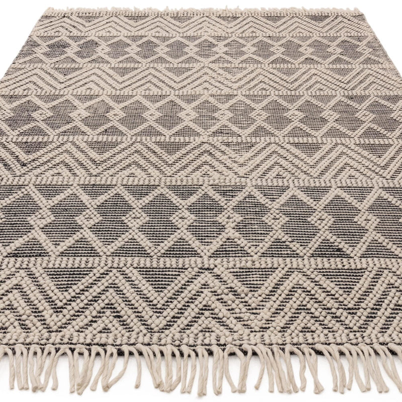 Atmacha Home & Living Rug Asra Black Boho Rug