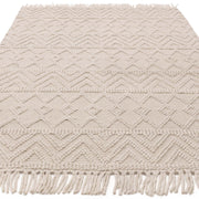 Atmacha Home & Living Rug Asra Ivory Boho Rug