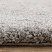 Atmacha Home & Living Rug Atlas Silver - Grey/Silver - Shaggy Rug