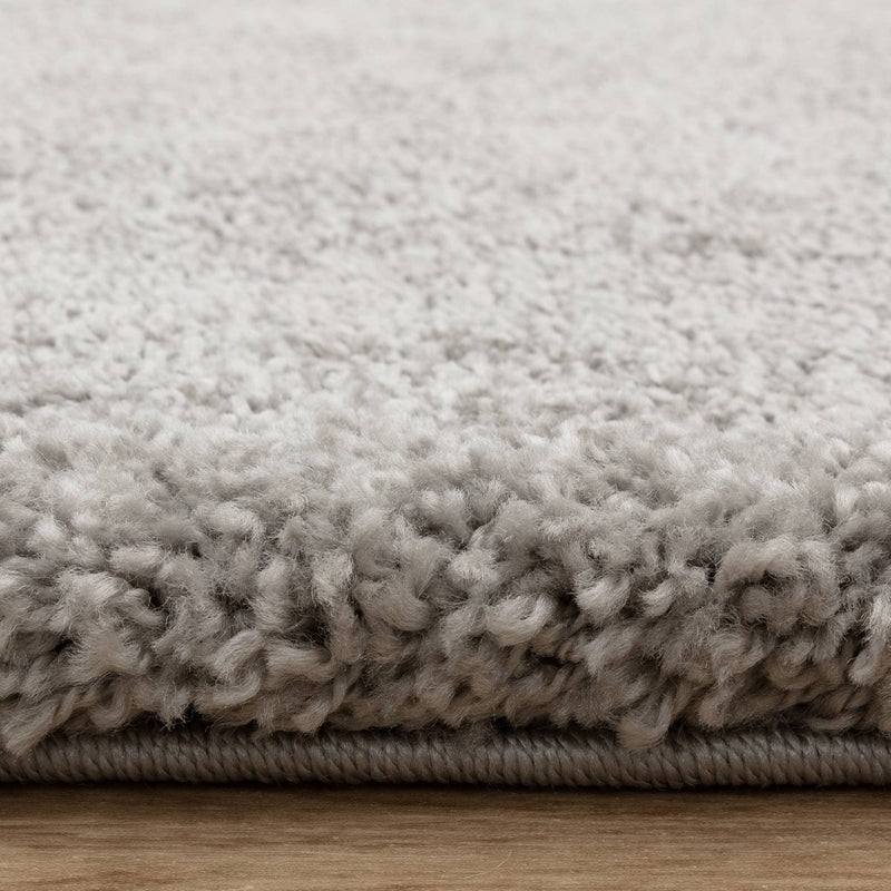 Atmacha Home & Living Rug Atlas Silver - Grey/Silver - Shaggy Rug