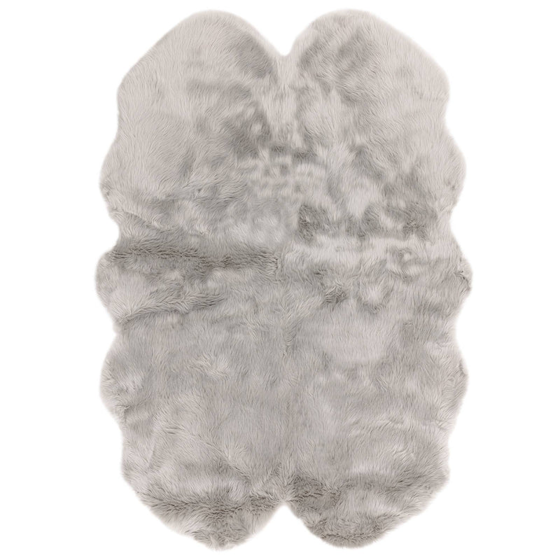 Atmacha Home & Living Rug Auckland Silver - Grey/Silver - Sheepskins/Furs Rug