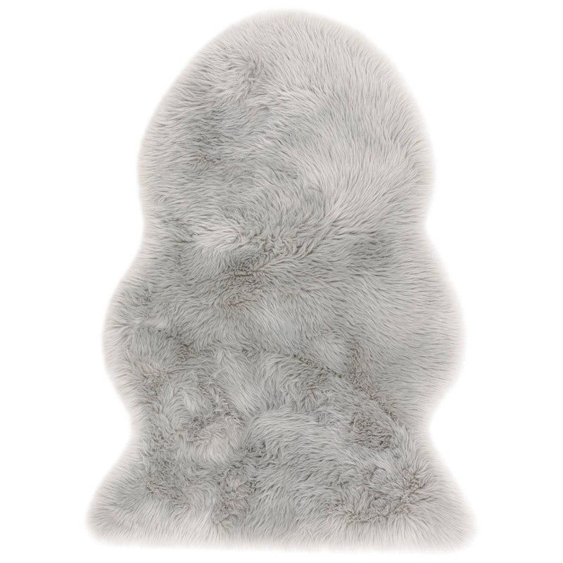 Atmacha Home & Living Rug Auckland Silver - Grey/Silver - Sheepskins/Furs Rug