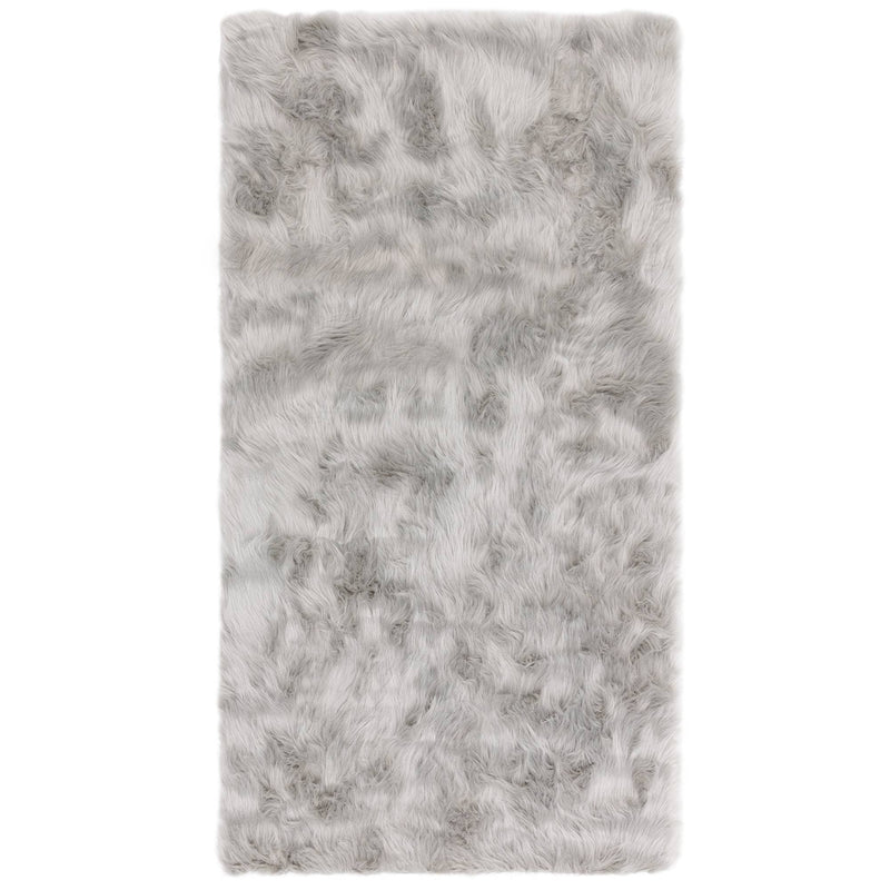 Atmacha Home & Living Rug Auckland Silver - Grey/Silver - Sheepskins/Furs Rug