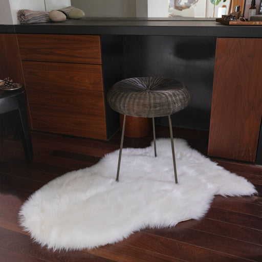 Atmacha Home & Living Rug Auckland White - Cream/White - Sheepskins/Furs Rug