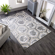 Atmacha Home & Living Rug Aurora AU12 Crystal Modern Rug