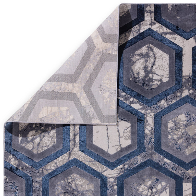 Atmacha Home & Living Rug Aurora Hexagon Rug AU19 Modern Rug