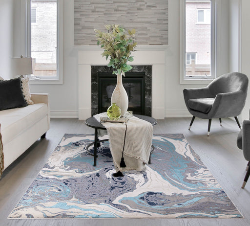 Atmacha Home & Living Rug Aurora Ocean Rug AU18 Abstract Rug