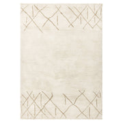Atmacha Home & Living Rug Azera Berber Crosshatch - Cream/White Rug
