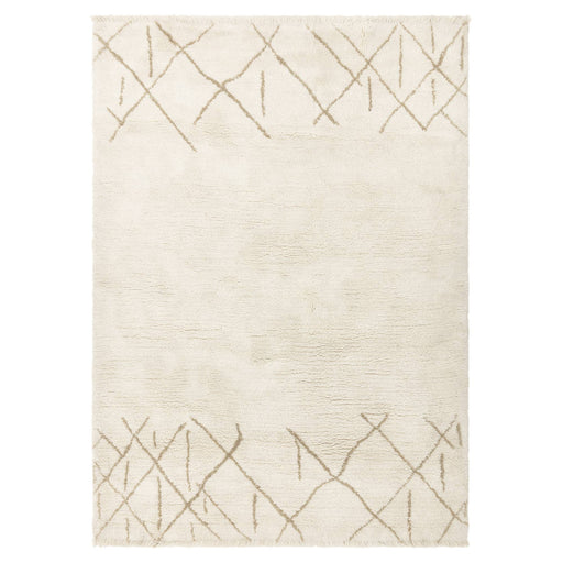 Atmacha Home & Living Rug Azera Berber Crosshatch - Cream/White Rug