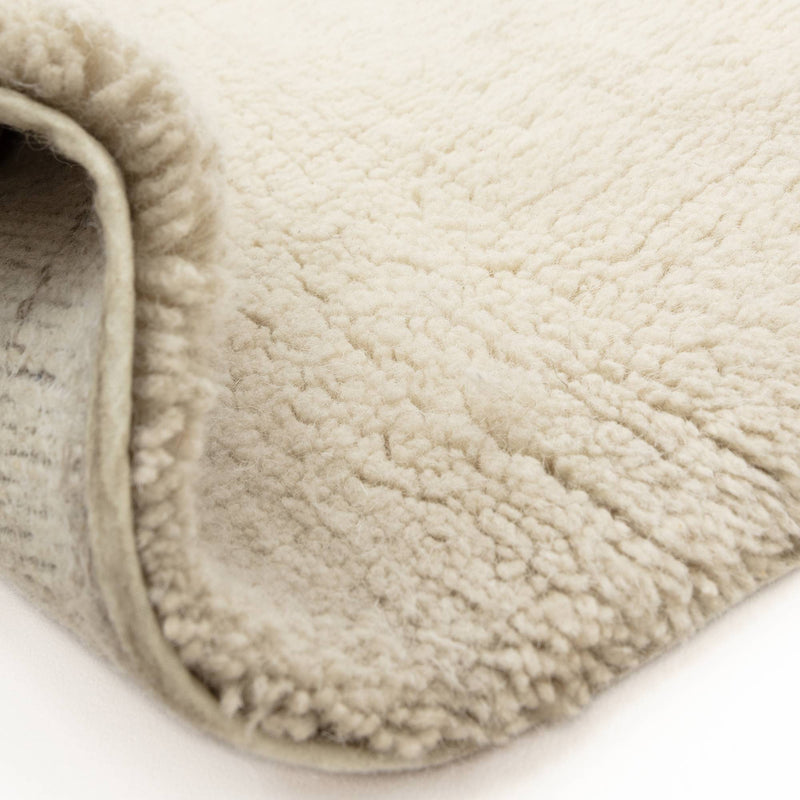 Atmacha Home & Living Rug Azera Berber Crosshatch - Cream/White Rug
