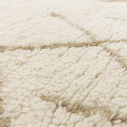 Atmacha Home & Living Rug Azera Berber Crosshatch - Cream/White Rug