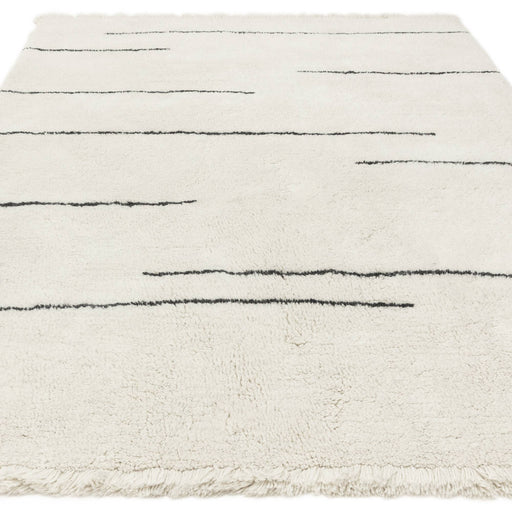 Atmacha Home & Living Rug Azera Berber Dash - Cream/White Rug