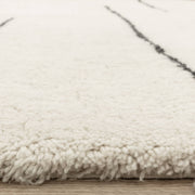 Atmacha Home & Living Rug Azera Berber Dash - Cream/White Rug