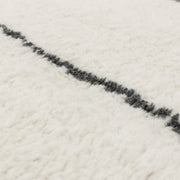 Atmacha Home & Living Rug Azera Berber Dash - Cream/White Rug