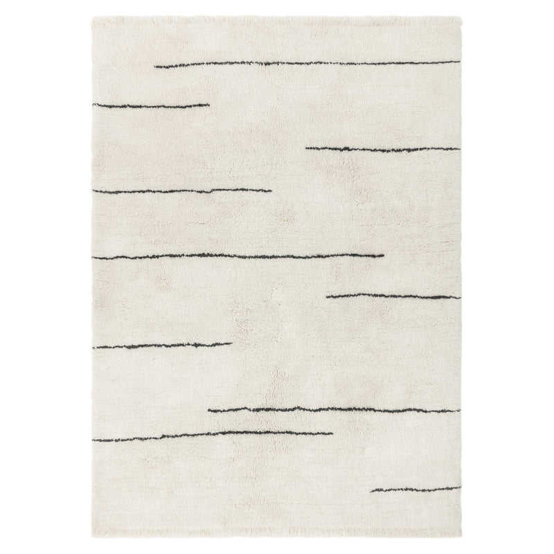 Atmacha Home & Living Rug Azera Berber Dash - Cream/White Rug