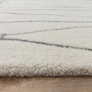 Atmacha Home & Living Rug Azera Berber Lineal - Cream/White Rug