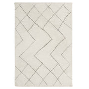 Atmacha Home & Living Rug Azera Berber Rhombus - Cream/White Rug
