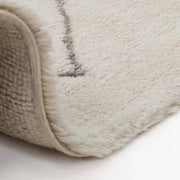 Atmacha Home & Living Rug Azera Berber Rhombus - Cream/White Rug