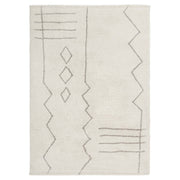 Atmacha Home & Living Rug Azera Berber Tribal - Cream/White Rug