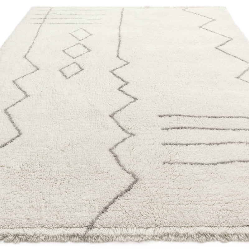 Atmacha Home & Living Rug Azera Berber Tribal - Cream/White Rug
