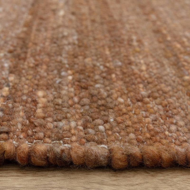 Atmacha Home & Living Rug Birkdale Rust - Orange - Plain Rug