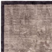 Atmacha Home & Living Rug Blade Border Charcoal Moleskin 09 Plain Rug