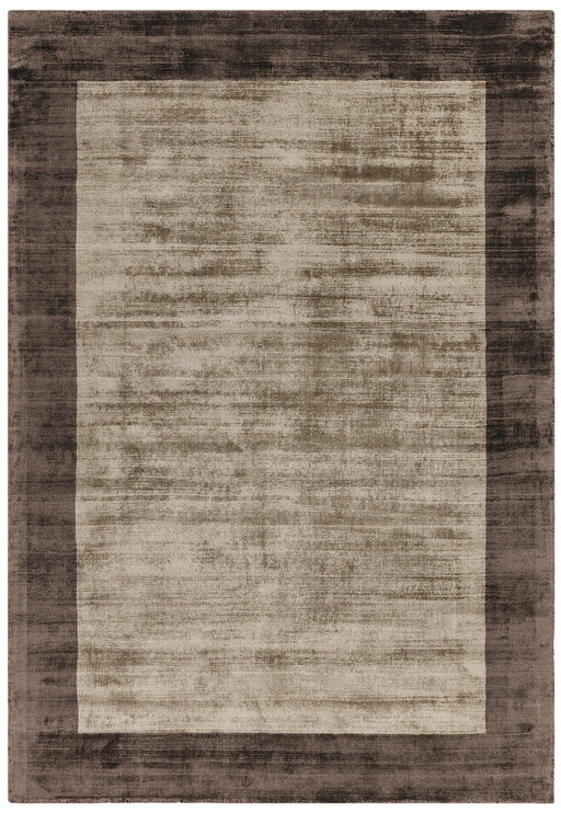 Atmacha Home & Living Rug Blade Border Choco/Mocha Plain Rug