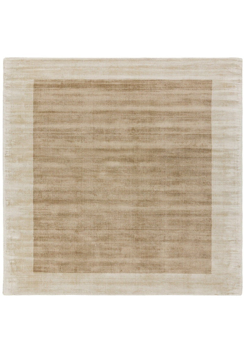 Atmacha Home & Living Rug Blade Border Putty/Champagne Plain Rug
