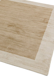 Atmacha Home & Living Rug Blade Border Putty/Champagne Plain Rug