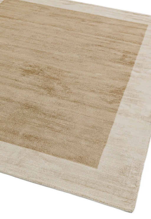 Atmacha Home & Living Rug Blade Border Putty/Champagne Plain Rug