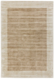 Atmacha Home & Living Rug Blade Border Putty/Champagne Plain Rug