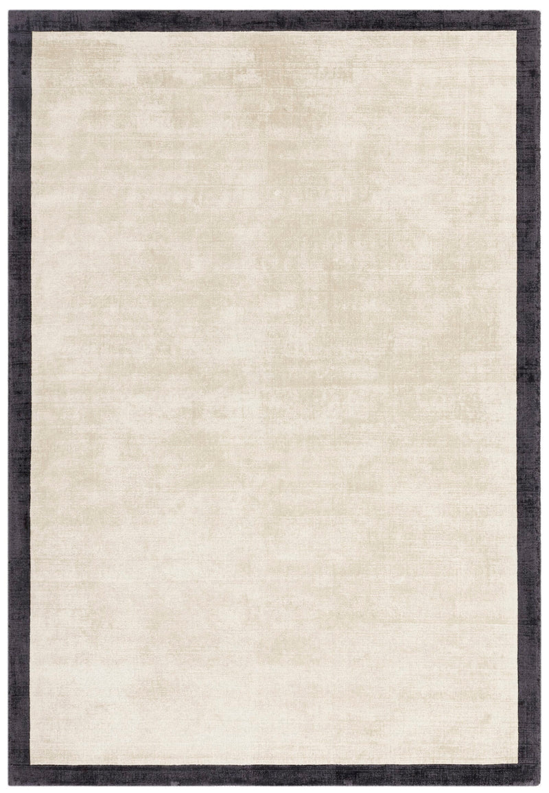 Atmacha Home & Living Rug Blade Border Putty/Charcoal 10 Plain Rug