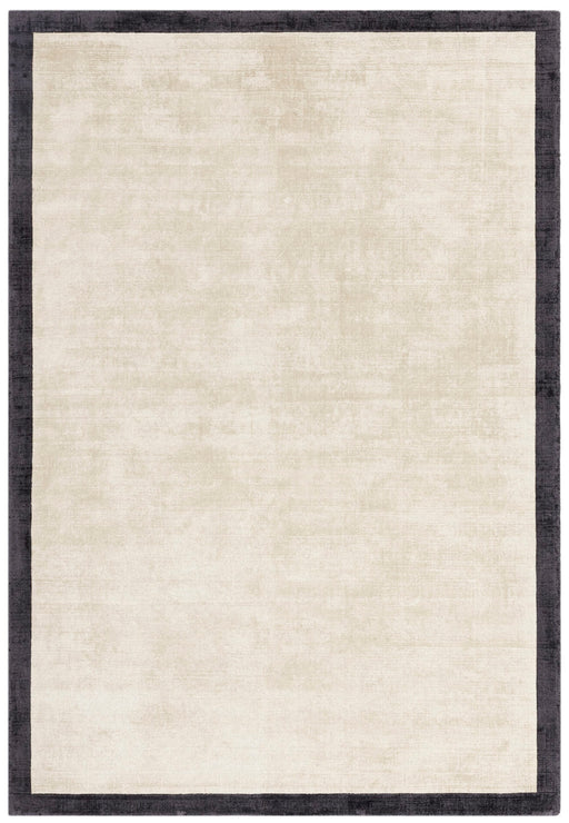 Atmacha Home & Living Rug Blade Border Putty/Charcoal 10 Plain Rug