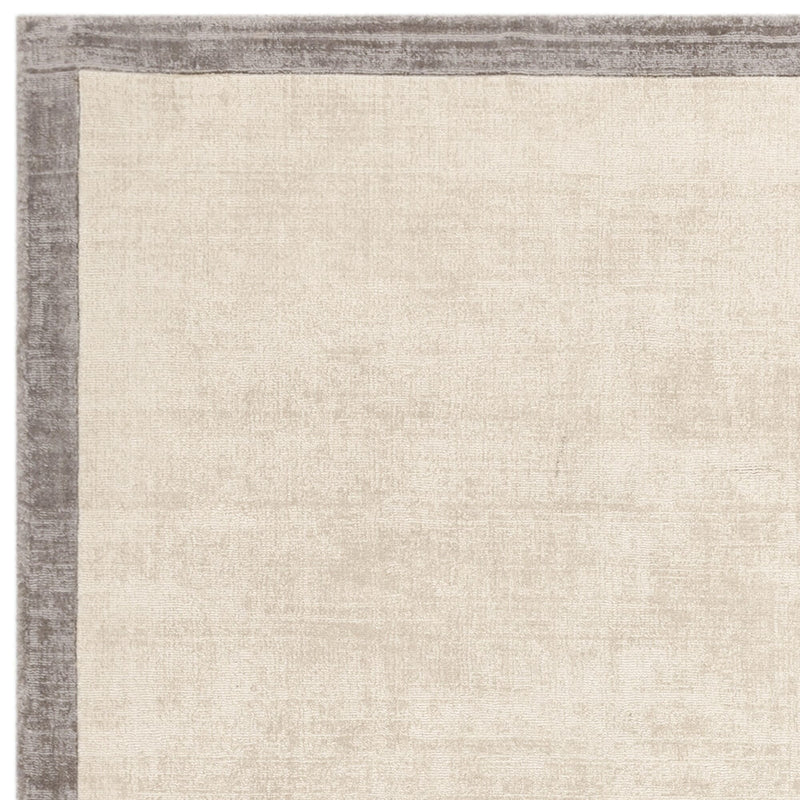 Atmacha Home & Living Rug Blade Border Putty/Silver 07 Plain Rug