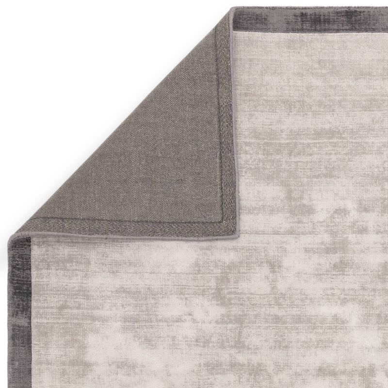Atmacha Home & Living Rug Blade Border Silver/Grey 08 - Grey/Silver - Plain Rug