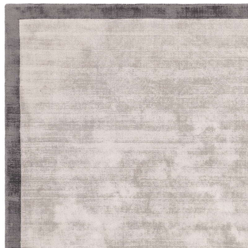 Atmacha Home & Living Rug Blade Border Silver/Grey 08 - Grey/Silver - Plain Rug