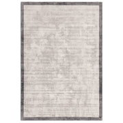 Atmacha Home & Living Rug Blade Border Silver/Grey 08 - Grey/Silver - Plain Rug