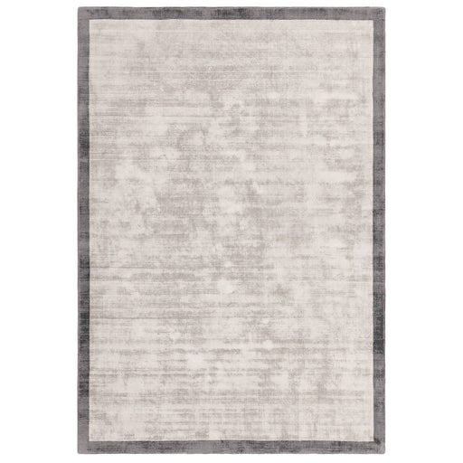 Atmacha Home & Living Rug Blade Border Silver/Grey 08 - Grey/Silver - Plain Rug