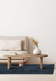 Atmacha Home & Living Rug Blade Navy Plain Rug