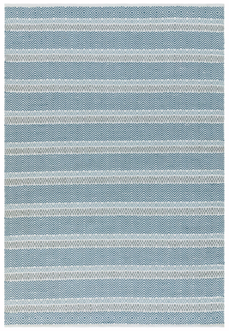 Atmacha Home & Living Rug Boardwalk Blue Multi Flatweave Rug