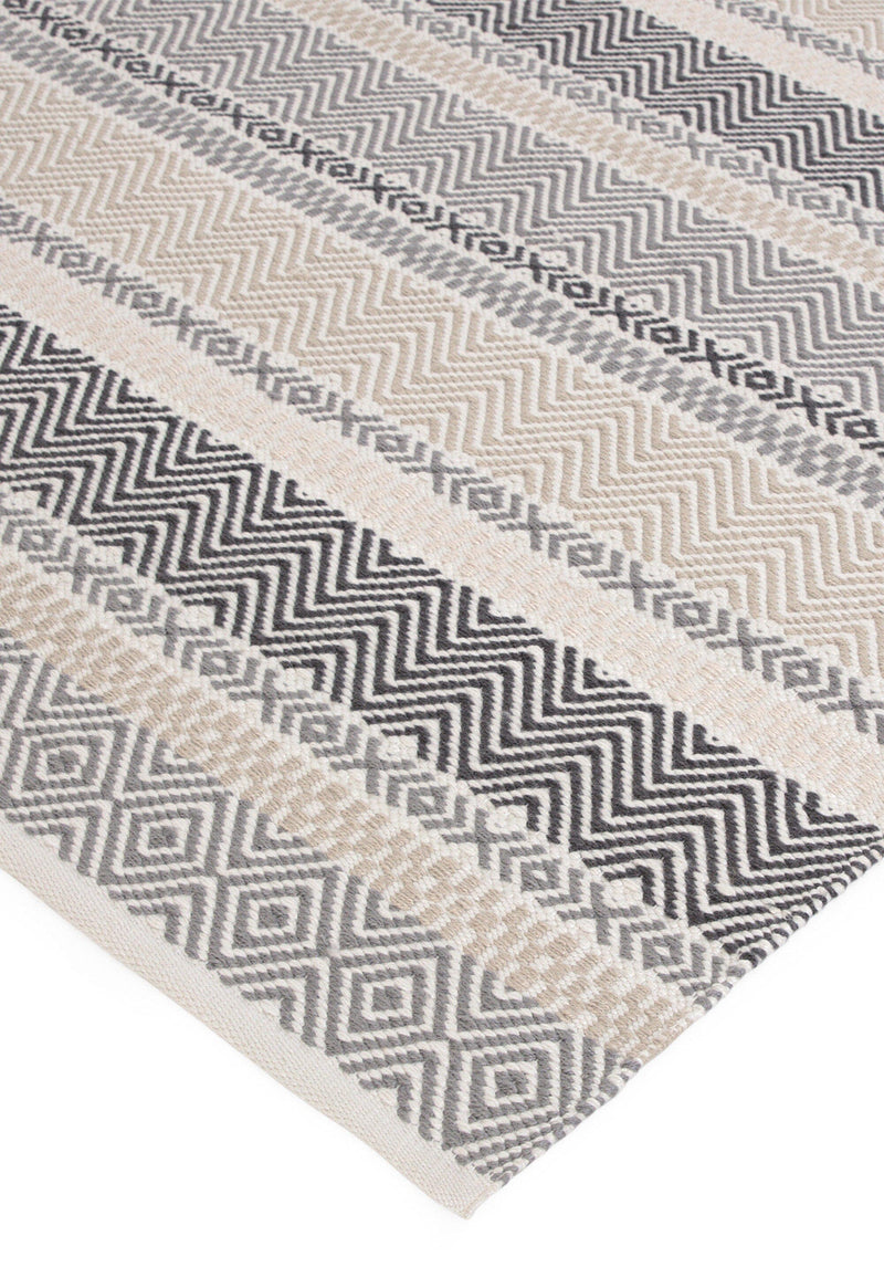 Atmacha Home & Living Rug Boardwalk Grey Multi Flatweave Rug