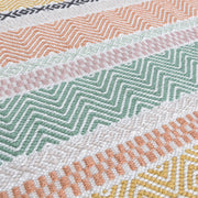 Atmacha Home & Living Rug Boardwalk Pastel Multi - Flatweave Rug